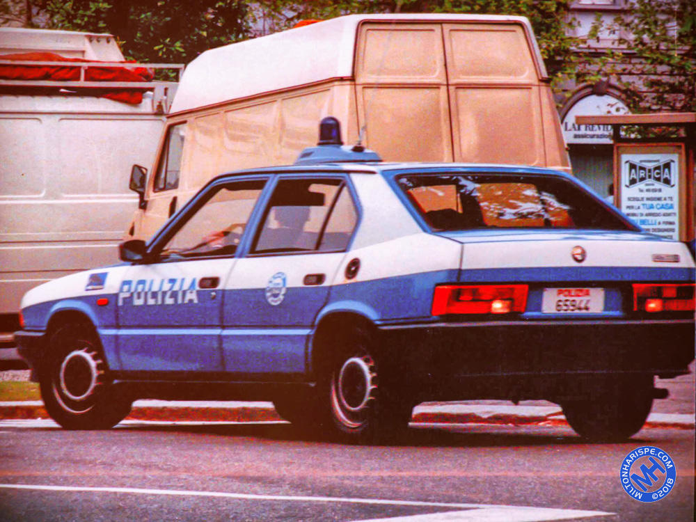 Alfa Romeo 75 Police, Monza, Italy